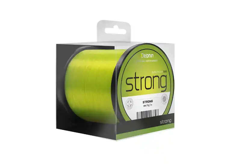 Lage Kosten Delphin STRONG CARP sárga (0,30mm 7,7kg 300m)