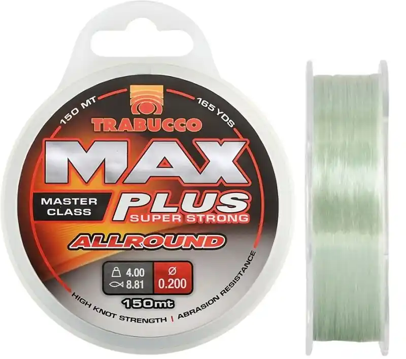 Trabucco Max Plus Line Allround 1000m 0,20mm zsinór Laatste Versie