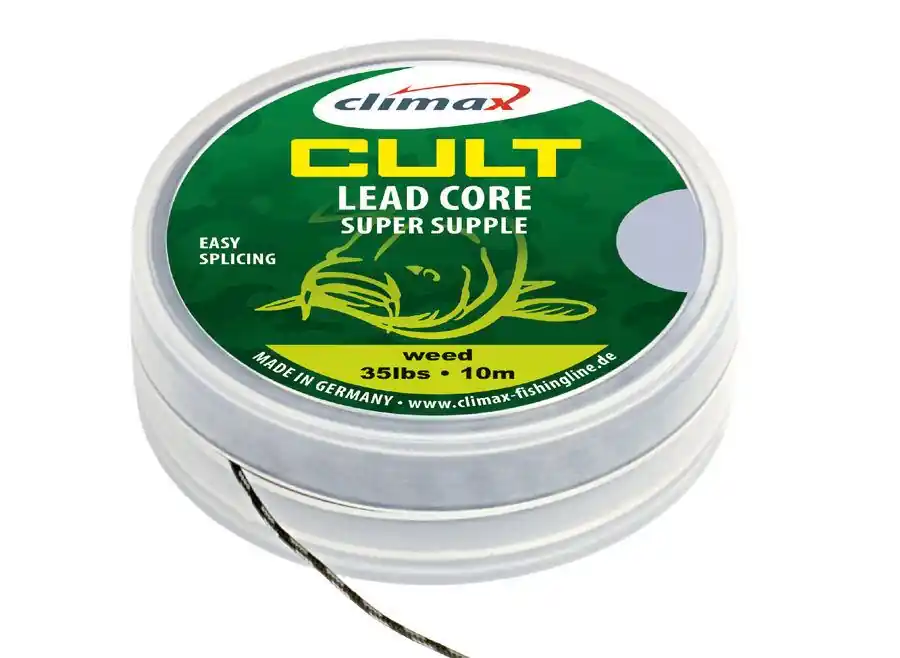 Climax Cult Carp Leadcore 10m 25Lb Weed Beperkt Aanbod