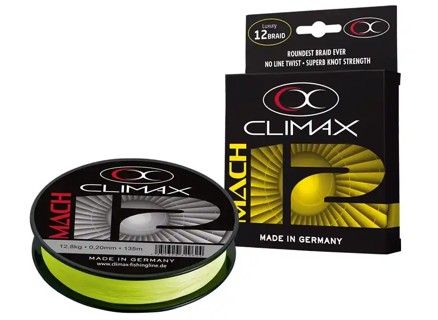 Climax Mach X12 Fluo Yellow 135m 0.09mm 4.9kg Shop Nu