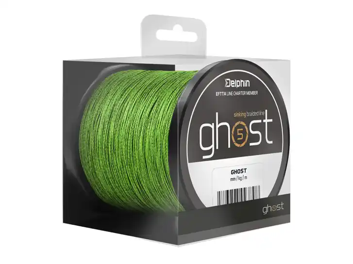Betaalbaar Delphin GHOST 4+1 / zöld (0,23mm 13,6kg 200m)