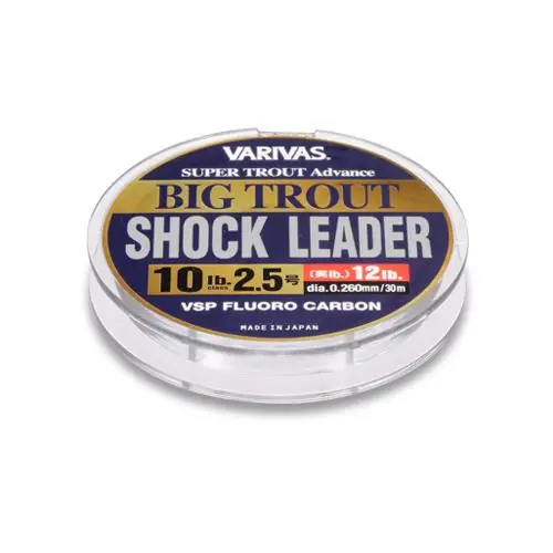 Hete Deal Varivas Big Trout Shock Leader Fluorocarbon Vsp 30m