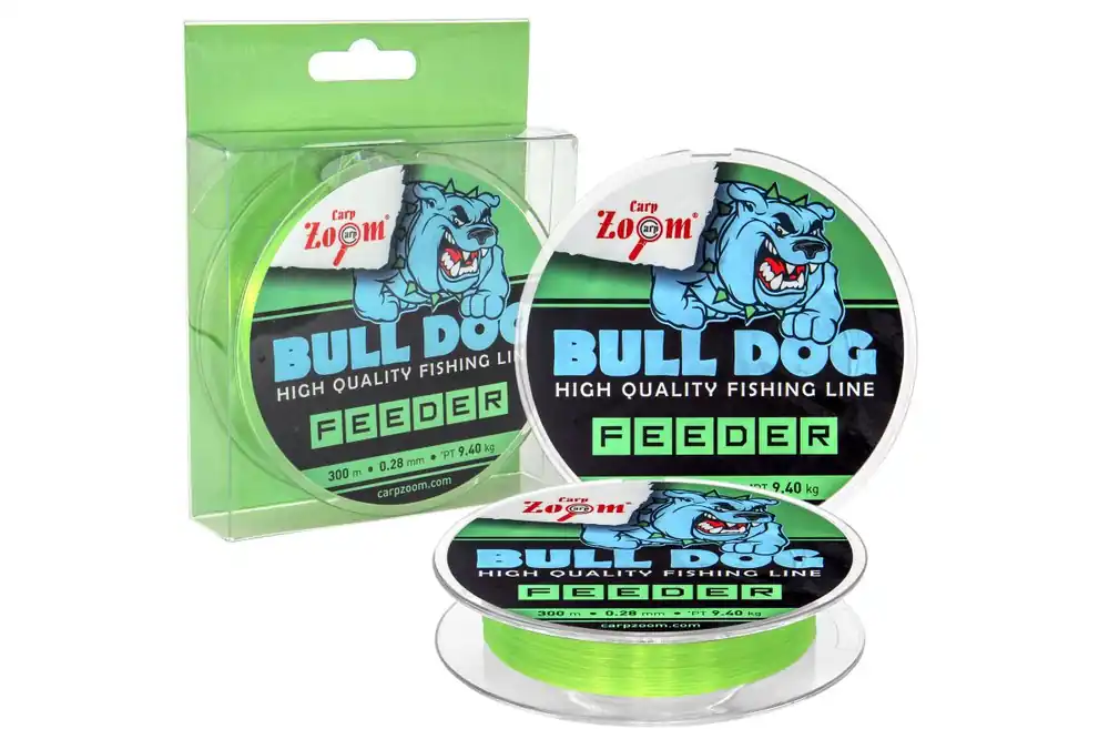 Favoriet CarpZoom Bull-Dog Feeder horgászzsinór, o 0,31mm, 300m, 11,2kg, zöld