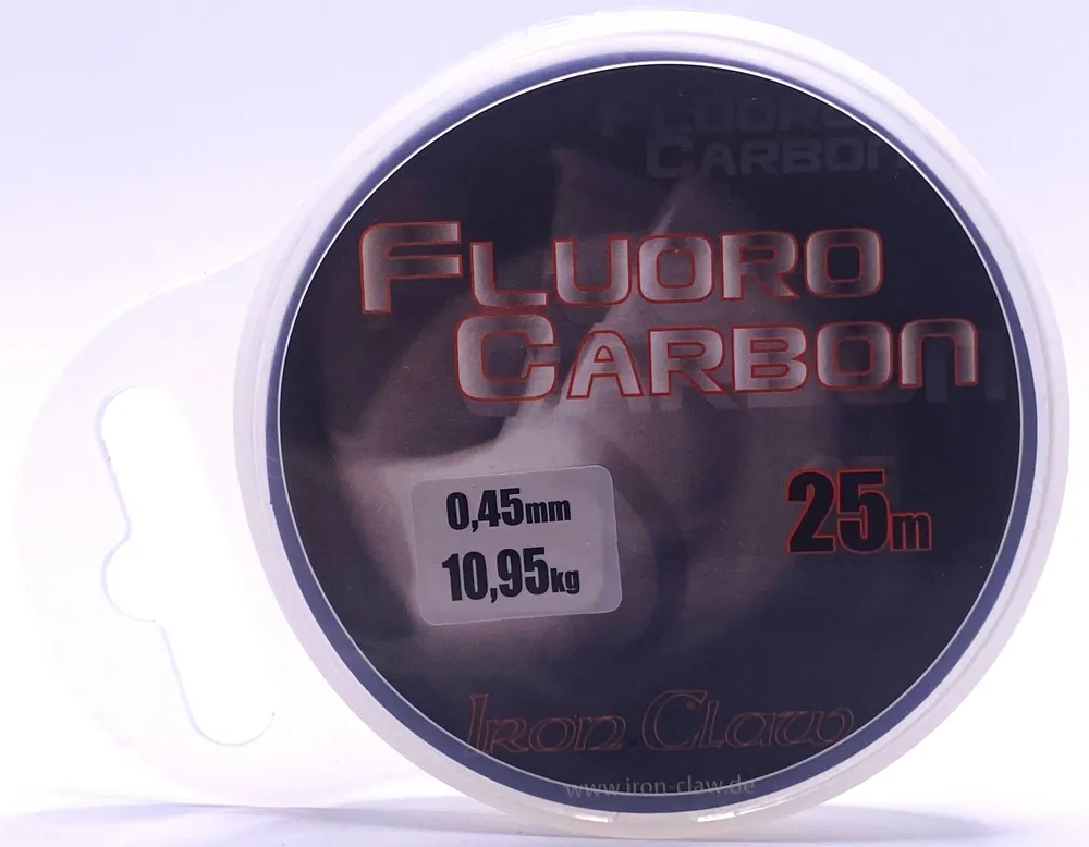 Nieuw IRON CLAW FluoroCarbon / 0,45mm / 25m / 10,95kg