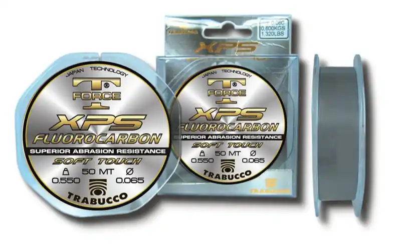 Lage Kosten Trabucco T-Force fluorocarbon 50m 0,145mm zsinór