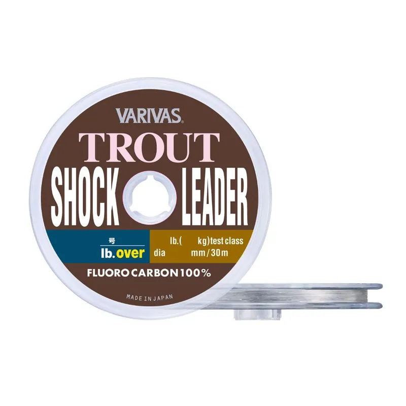 Shop Nu Varivas Trout Shockleader Fluorocarbon 30m 0.205mm 6Lb