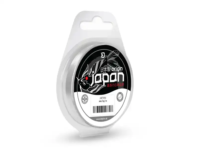 Monofil Delphin JAPAN Origin / Ultra átlátszó 0,203mm 3,49kg 50m Weekendaanbieding