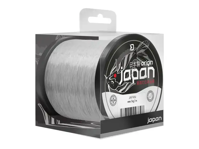 Weekendaanbieding Monofil Delphin JAPAN Origin / Ultra átlátszó 0,369mm 9,96kg 300m