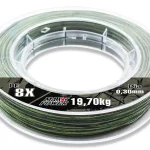 Gratis Retour ANACONDA X-8 Carrier Mussel Breaker süllyedő fonott zsinór 300m / 0,35mm / 26,2kg
