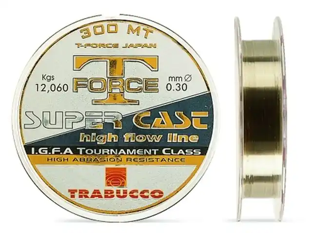 Trabucco T-Force Super Cast 300m 0,185mm zsinór Snelle Levering