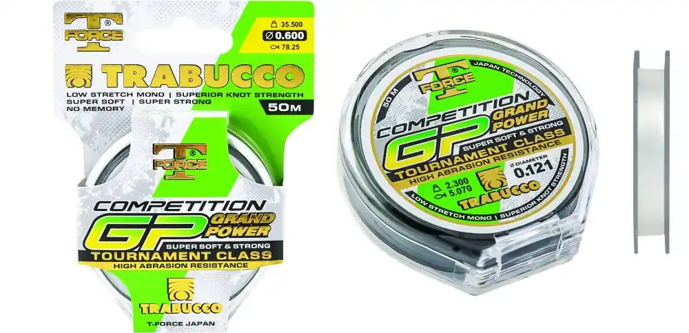 Lage Prijs Trabucco T-Force Competition Grand Power 25m 0,12mm monofil előkezsinór