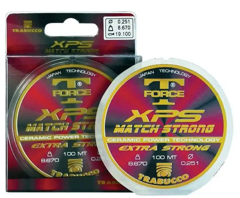 Trabucco T-Force Xps Match Strong 25m 0,12mm előkezsinór Express Levering