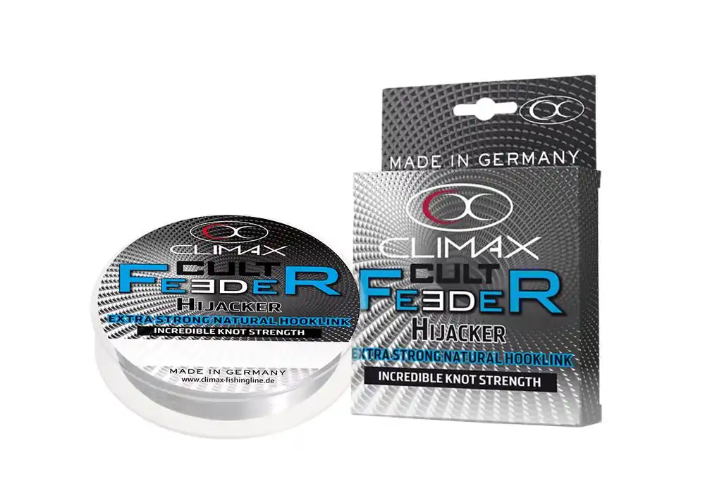 Climax Cult Feeder Hijacker Natural Hooklink 25m 0.18mm Weekendaanbieding