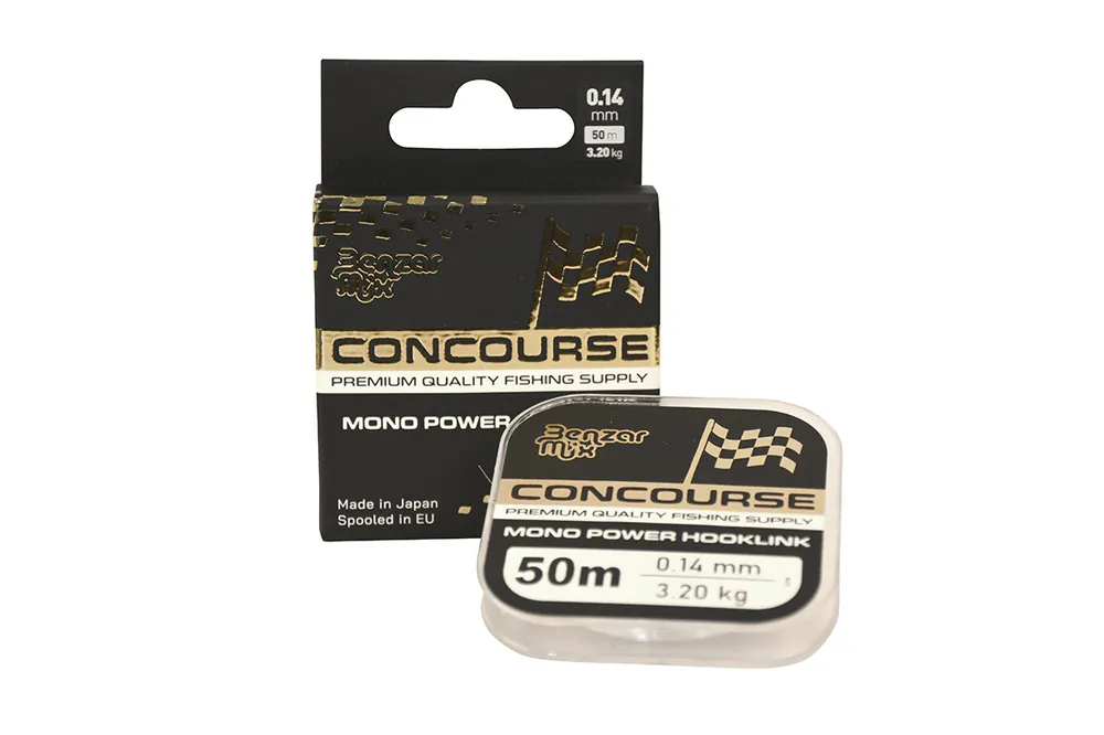 Benzár Concourse Mono Power Hooklink 0,14mm 50M Koop Online