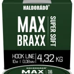 Haldorádó Max Braxx - Super Soft Hook Line 0,08 mm - 4,32 kg Direct Verzonden
