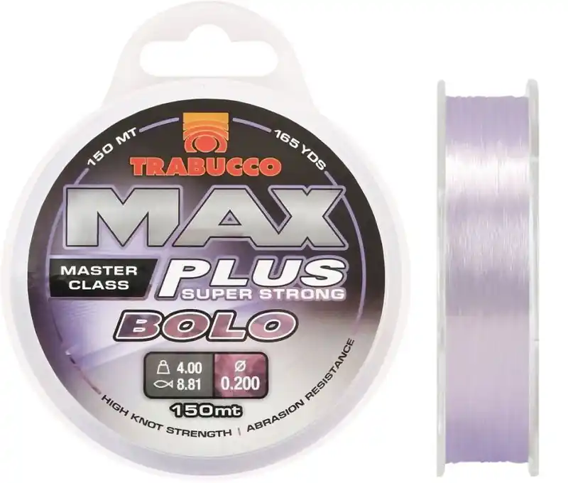 Trabucco Max Plus Line Bolo 150m 0,25mm zsinór Uitverkoop