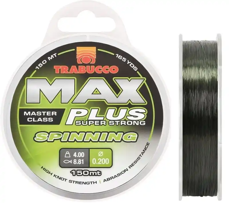 Bestel Nu Trabucco Max Plus Line Spinning 150m 0,25mm zsinór