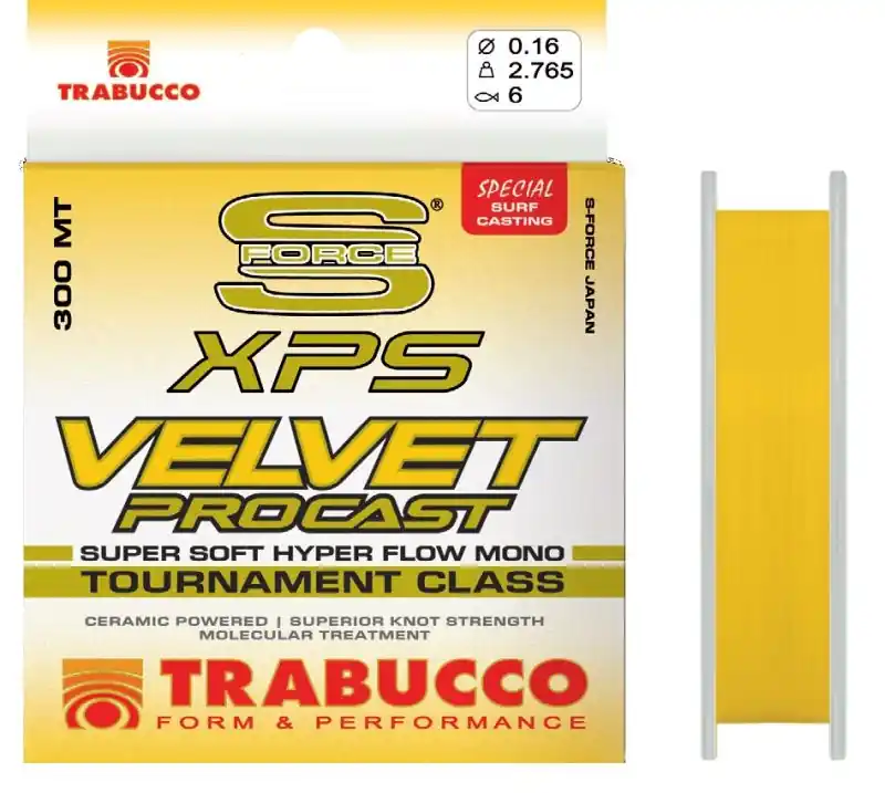 Trabucco S-Force Xps Velvet Pro Cast 300m 0,25mm zsinór Merkproduct