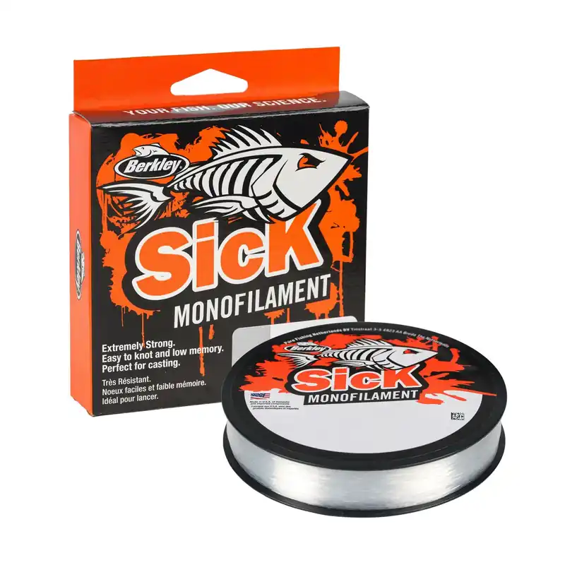 Betaalbaar Berkley Sick 300m 330yd, 0,28mm, 6,9kg 15lb , Clear pergető monofil zsinór