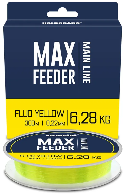 Haldorádó MAX Feeder Fluo Yellow zsinór 0,22mm / 300m - 6,28 kg Hete Deal