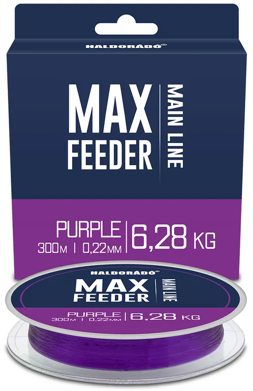 Haldorádó MAX Feeder Purple 0,22mm / 300m - 6,28 kg Bestel Nu
