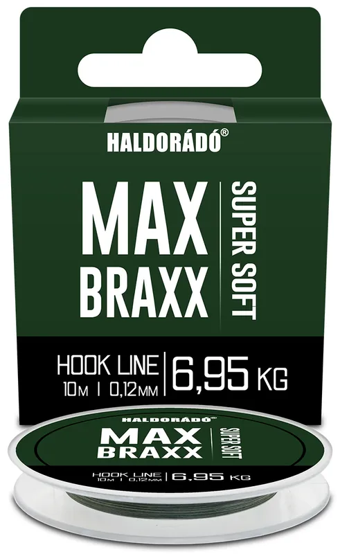 Uitverkoop Haldorádó Max Braxx - Super Soft Hook Line 0,12 mm - 6,95 kg