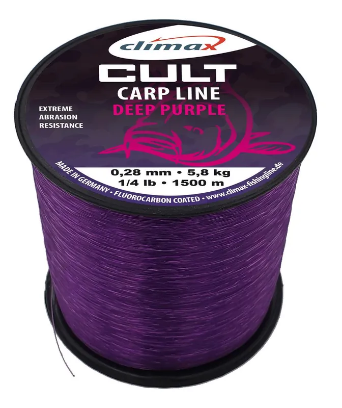 Hoge Kwaliteit Climax Cult Carp Deep Purple Mono 1000m 0.30mm