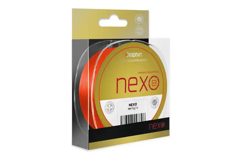 Delphin NEXO 8 / fluo narancsszínű (0,12mm 7,5kg 300m) Meest Verkocht