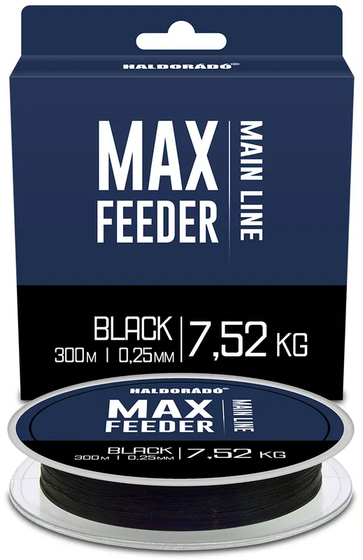 Shop Nu Haldorádó MAX Feeder Black 0,25mm / 300m - 7,52 kg