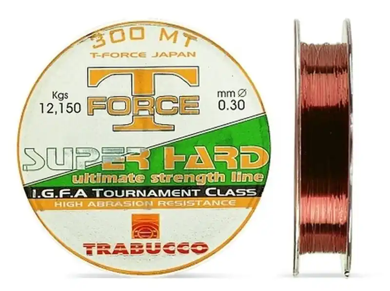 Goedkoop Trabucco T-Force Super Hard 300m 0,25mm zsinór