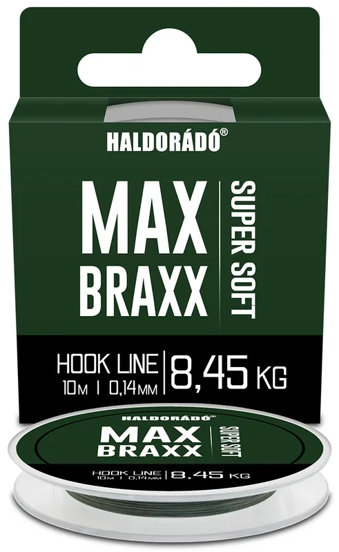 Haldorádó Max Braxx - Super Soft Hook Line 0,14 mm - 8,45 kg Exclusieve Aanbieding