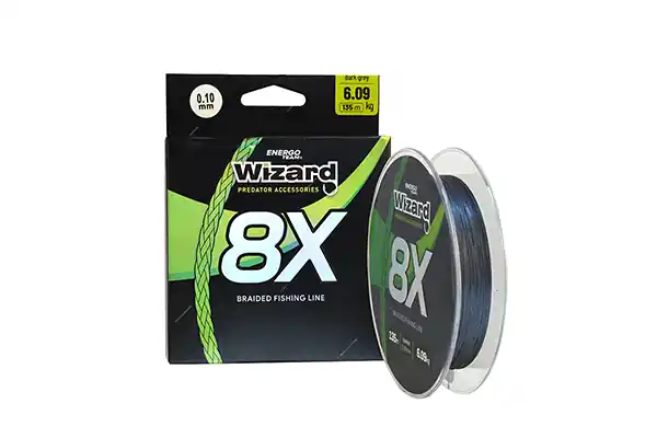 Wizard 8X Fonott Zsinór Dark Grey 0,14 mm 8,52Kg 135M Nu Kopen