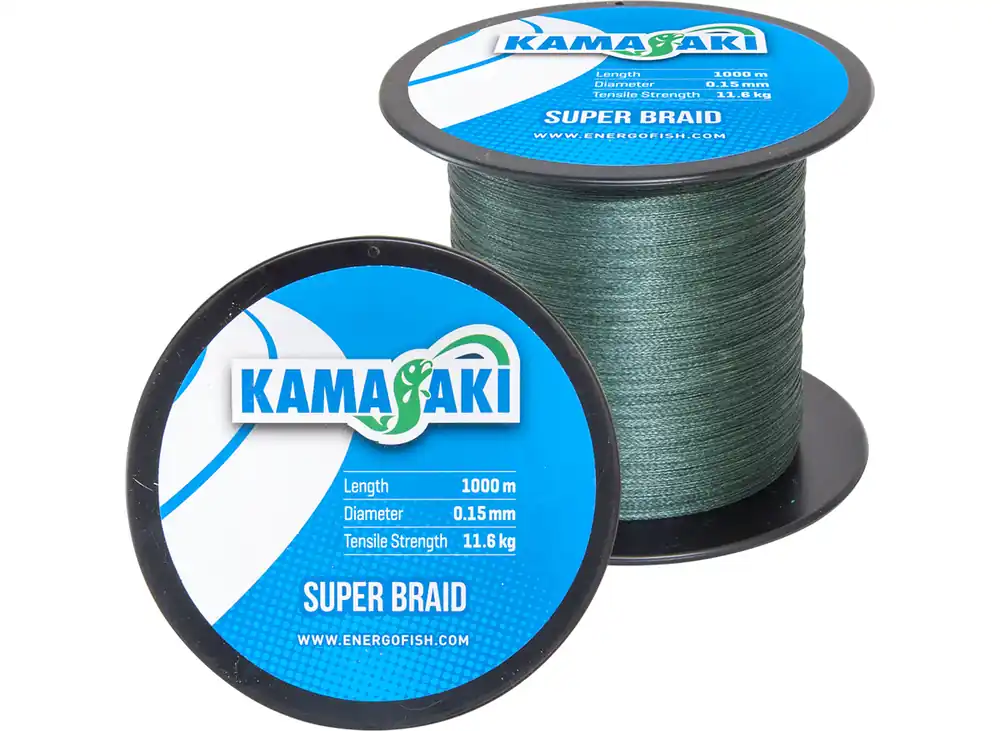 Kamasaki Super Braid 1000m 0,15mm Superprijs