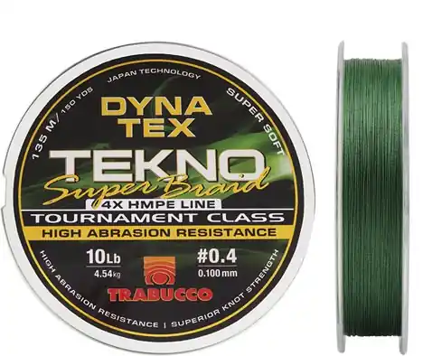 Must-Have Trabucco Dyna-Tex Tekno Super Braid 275m 0,37mm fonott zsinór