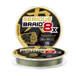 CarpZoom Serious 8X fonott zsinór, o 0,30mm, 120m, 23,75kg, zöld Tijdelijk Beschikbaar