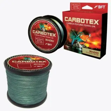 Voordeelprijs Carbotex Braided, 0,50mm, 48.60kg