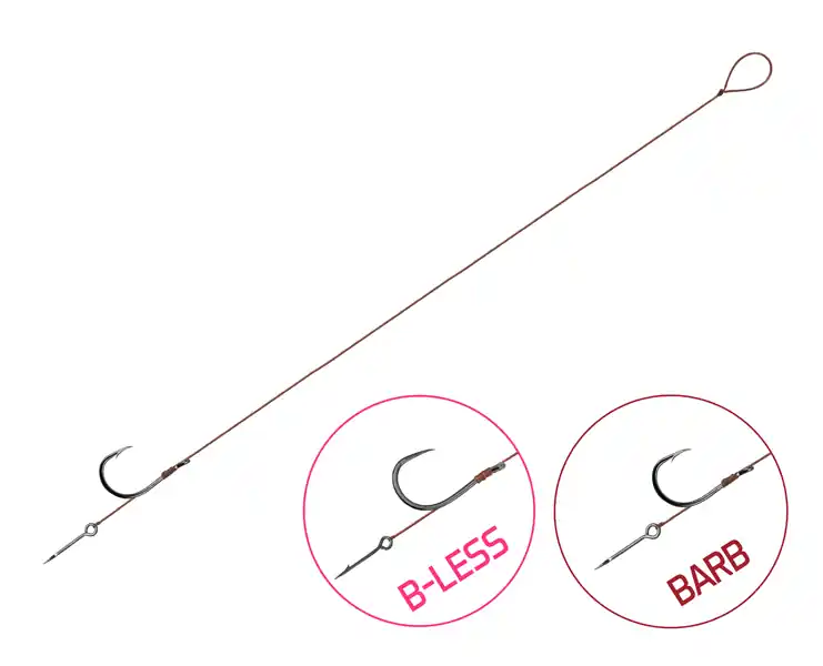 Voordeelprijs Kötött horog Delphin Proxi Sting / 6db (8cm / 0,10mm / B-LESS 10 / Sting 5mm)