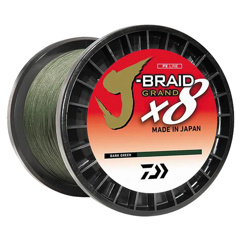 Must-Have DAIWA J-Braid Exped. X8E 0.35mm-3000m d. green
