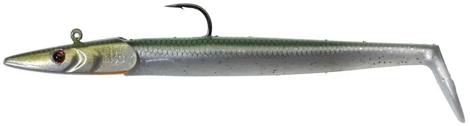Illex Nitro Slim Shad + Head 9cm 14g 1 MC Sandeel 1db gumihal Voordeelprijs