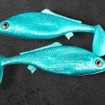 Beste Prijs Alpha Tackle Magic Carp Blue Crystal/light blue arany csillámokkal / 9cm