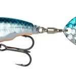 Shop Nu Savage Gear FAT TAIL SPIN 8CM 24G S BLUE SILVER műcsali