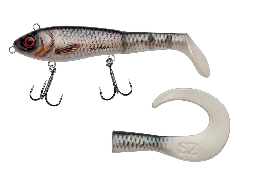 Flitsaanbieding Abu Garcia Svartzonker SVZ McHybrid 20cm 100g Real Roach hibrid wobbler