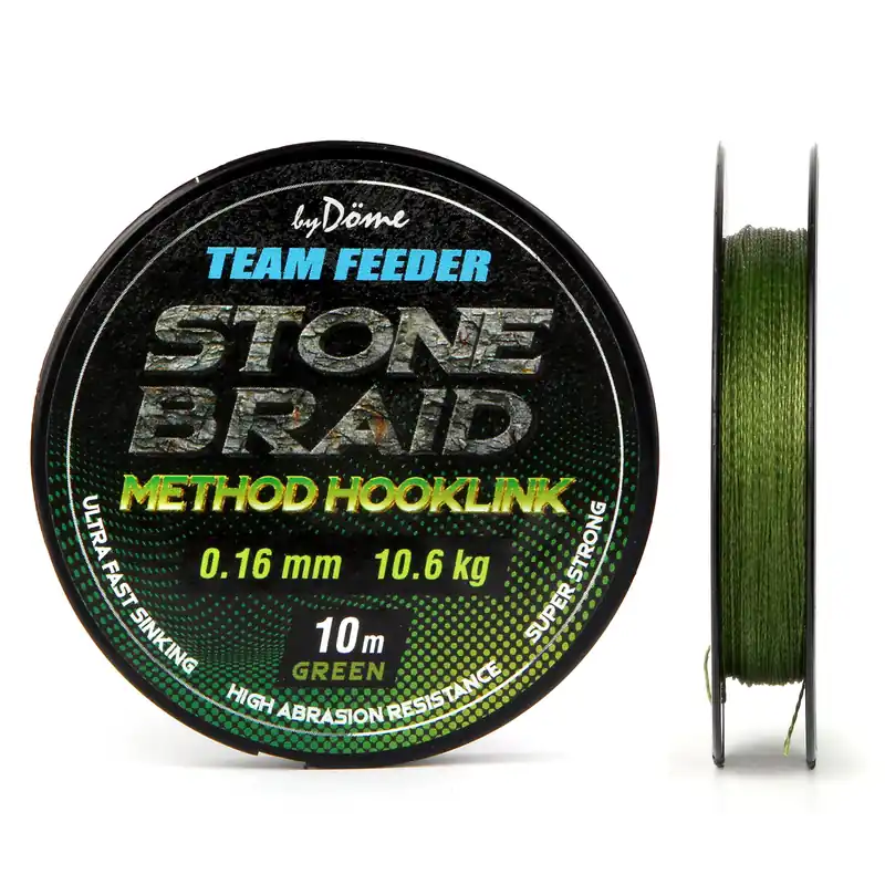 By Döme TF Stone Braid Green 10m 0,18mm Flitsaanbieding