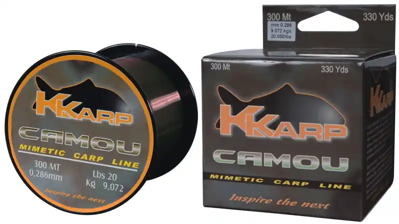 K-Karp Camou 300 0,286mm zsinór Lage Kosten