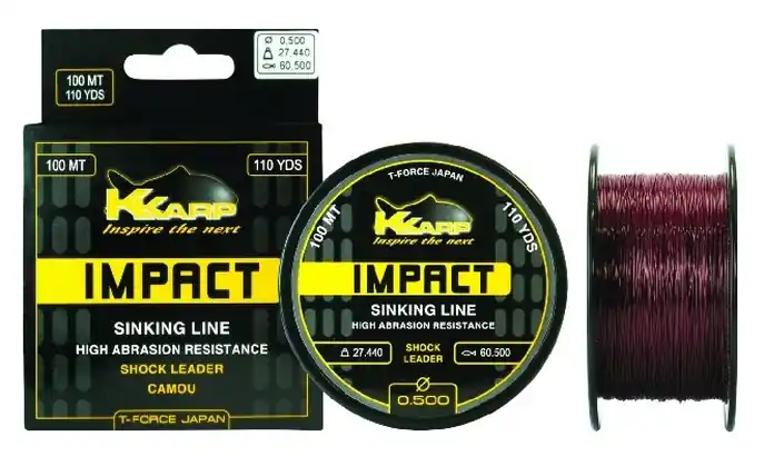 Laatste Kans K-Karp Impact Shock Leader 100m 0,50mm zsinór