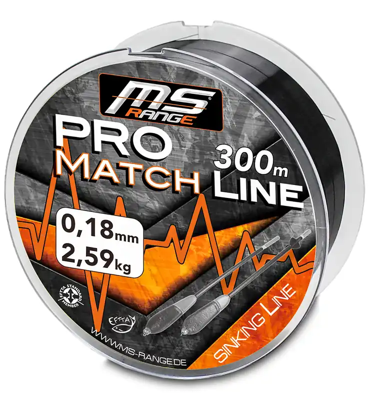 MS RANGE Pro Match Line sülyedő monofil zsinór / 0,15mm / 300m / 2,16kg Exclusieve Aanbieding