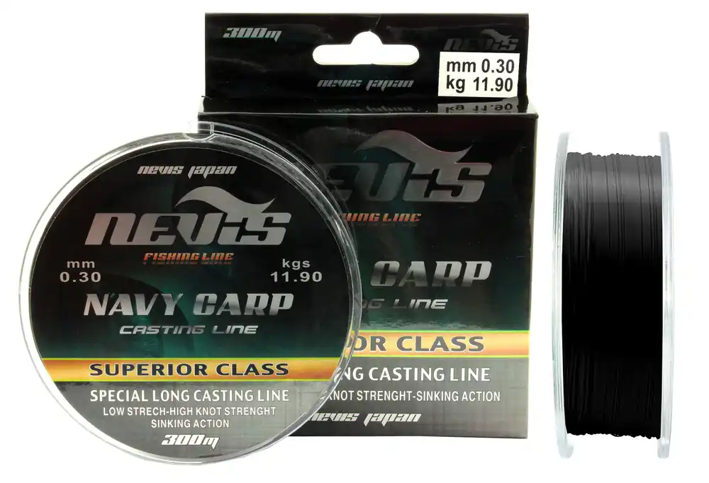 Snelle Levering Nevis Navy Carp 300m/0.22mm