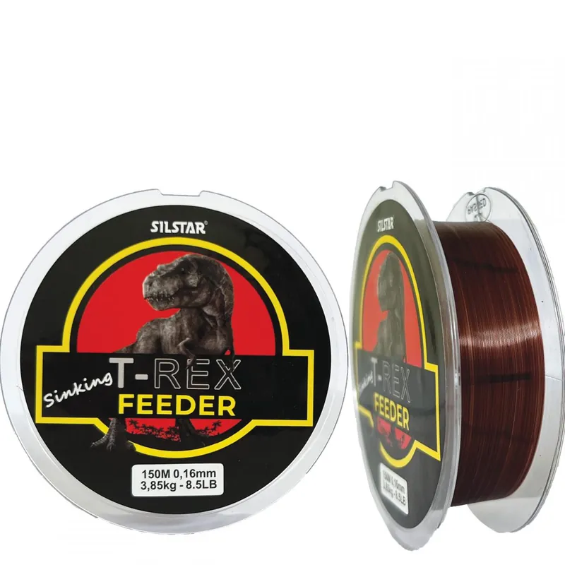 SILSTAR T-REX FEEDER SINKING 0,18 150M 4,55KG Uitverkoop