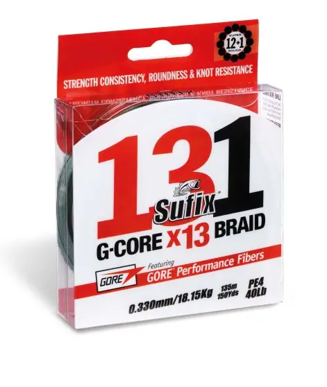 Beperkte Voorraad Sufix 131 BRAID 150M VIS GREEN 0,205mm 12,7kg