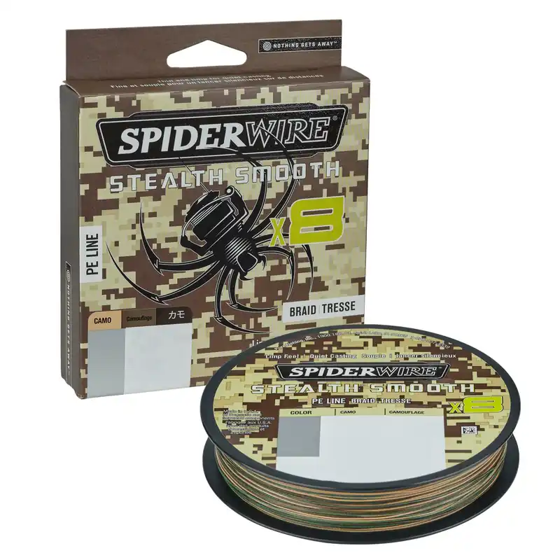 SpiderWire SS8SFS6-CSSM8 .07mm 150M 6.0Kg CAMO fonott pergető zsinór Actieprijs